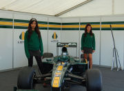 Lotus F1 stand